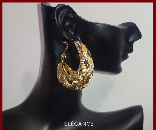 grosse boucle d'oreille dorée_boucles d'oreille dorées_boucle oreille dorée_boucles d'oreilles pendantes originales_boucles d'oreilles pendantes_boucles d'oreilles tendance_elegance bijoux