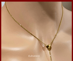 Collier Long 3 Cœurs en Acier Elégance Simplement elegance bijoux collier en acier inoxydable doré bijoux femme en acier doré collier chaîne acier inoxydable collier cœur acier doré collier acier argenté bracelet fine maille or bijoux de saint valentin bijoux acier inoxydable collier 3 cœurs acier inoxydable dorée collier avec 3 cœurs cadeau idéal pour la saint valentin collier saint valentin femme idée cadeau saint valentin collier avec coeurs acier saint valentin 