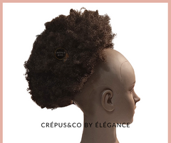 Afro puff - texture cheveux 4B - texture cheveux 4c - kinky curl - cheveux afro - Extensions de cheveux pour femme noire - extension femme noire - routine capilaire -  Crépus&Co - Elégance_Cheveu_Types de cheveux        